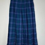 Pendleton Vintage Wool Pleated Plaid Skirt Photo 0