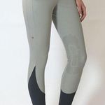 Equestrian Silicone Knee Full Seat Breeches Gray Size 12 Photo 0