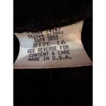 Women's Vintage Black Velvet Sleeveless Maxi Dress SZ 16 Formal. Made in the USA Photo 8