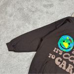 Lonely Ghost  Women’s Sweatshirt Hoodie Pullover It’s Cool To Care 2021 Brown XXL Photo 5