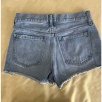 Madewell  Size 25 Relaxed Fit Denim Shorts Button Fly High Waisted Light Wash Photo 1