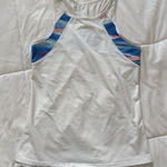 Tail Tank Top Womans Size Small White Blue Tennis Golf Yoga Outdoor Breathable Photo 0