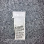 Chico's  Poncho Women Large XL Cotton Cashmere Blend Relaxed‎ Cozy Knit Pullover Photo 3