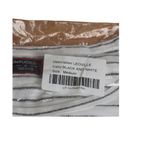 NEW UNTUCKit Leoville White Stripe Cotton Casual Long Sleeve Tee M Size M Photo 2