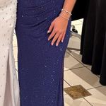 Glitz  and Gowns Blue Prom Dress Photo 0