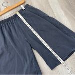 Brandy Melville Shorts sweat 10" inseam womens Navy Blue (one size) baggy lounge Photo 2