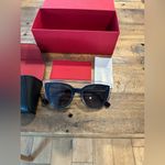 Valentino Garavani NIB VALENTINO Blue Square Sunglasses Photo 5