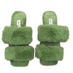 Arch Women's Green push Edit Slipper Photo 1