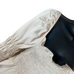 Topshop  Shirred Satin Blouse Photo 4