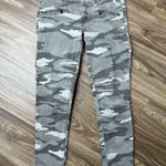 Democracy  Size 6 Jeans “Ab”technology Skinny Leg Cropped Crop Camo Green Women’s Photo 3