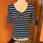 Lucky Brand Knit Striped Top Photo 8