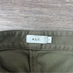 ALC Frank ALC pierce twill sailor pant in army green wide‎ leg women’s size 2 (small flaw) Photo 7