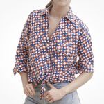 Roberta Roller Rabbit  Orange Dimi Guy Shirt Photo 0