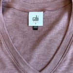CAbi Women’s Long Sleeve Pull Over Top Style #4439 Purple Heather Size Small Photo 4