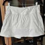 Lululemon Pace Rival mini skort pleated Skirt shorts mid rise 15" tennis zipper Photo 5