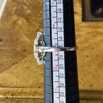 Natural Honey Opal Cocktail Ring Size 9 Silver Photo 7