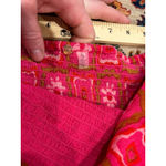 Free People FP One Pink Floral Geometric Bandana Tube Top Boho Festival Size L Photo 4