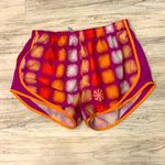 Nike DRI-FIT orange and purple athletic shirt with built in brief size L Photo 0