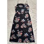 Vince  Dress Draped Floral-Print Satin Maxi Cowl-Neck Slip Dress Sz 8 NWT New Photo 5