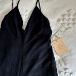 Anthropologie NWT Sancia x  The Augustin Jumpsuit - Black - M Photo 8
