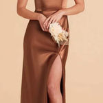 Birdy Grey  Mia Dress shiny Satin Copper XS Photo 0