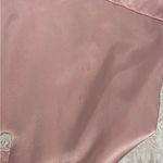 Talbots intimates vintage silk sleep dress nightgown pink size M-L front pocket Photo 9