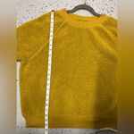 Old Navy Loose Cozy Sherpa Sweatshirt Womens size XL Yellow Photo 13