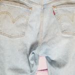 Levi's BIG E REPRODUCTION 501 VINTAGE WASH LOGO SIDES BUTTON FLY JEANS W31 L26 Photo 9