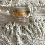 Shoshanna Swimwear White Crochet Fringe Coverup Photo 10