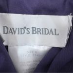 David's Bridal David’s Bridal Size 6 Purple Chiffon Lined Dress w/Wire Stays in Bust Photo 9