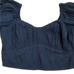 Abercrombie & Fitch Puff sleeve crop top Photo 0