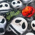 Disney  Scrub Size 2XL Top Jack Skellington Nightmare Before
Christmas Halloween Photo 4