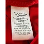 Susan Graver Red Long Sleeve Liquid Knit Wide Band Waist Pleated Top 2x Photo 9