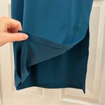 EXPRESS NEW  High Rise Midi Body Contour Skirt Dark Teal sz Small Photo 1