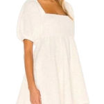 Free People  Violet Babydoll Mini Dress in White. New with Tag! Size L. Photo 0
