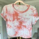 Romwe  Tie Dye Crop Top Ribbed Puff Sleeve Y2K Gen Z 90s Tumblrcore Tiktok Edgy S Photo 0