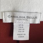 Carolina belle  Deep Red-Rust Skinny Pants Photo 3