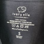 Ivory Ella  Long Sleeve T Shirt Navy Hoodie Sz S Photo 5