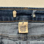 Blue Spice Women’s High-Rise Button Front Denim Shorts Size 7 – Nautical Sailor Photo 2