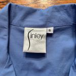 Finley Sleeveless Blue Midi Dress size 6 Made in USA Preppy Photo 2