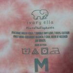 Ivory Ella  Pink Tie Dye Crop Top Short Sleeve Size M Photo 4