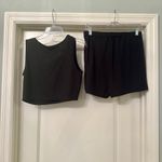 SheIn - Adorable Matching Tank And Shorts Set! Only Worn One Time 🖤 Photo 1