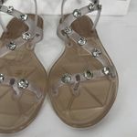 Schutz  Bria Crystal Clear Jelly Embellished Sandal with Dust‎ Bag Size 6 NIB Photo 10