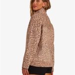 Billabong  Adventure Division Leopard Cheetah Fleece Quarter Zip Jacket Photo 7