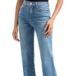 Veronica Beard  Crosbie High Rise Wide Leg Jeans Ripple Haze Sz 29 NWT Photo 0