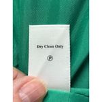 Coldwater Creek  Green 3/4 Sleeve Lined Cotton Blend Blazer Jacket 18 Plus Bright Photo 6