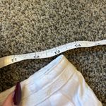 Linen Mini Skirt White Size 4 Photo 4