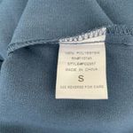 Emelia‎ Women Jacket S Blue Waterfall Open Front Draped Cardigan Capsule Office Photo 6