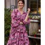 Printfresh NWT  Day Tripper Dress I Feline Fatale (Purple) Size Small Photo 10