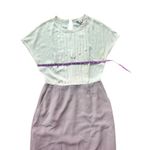 Reiss Valentin US 4 Beige Taupe Sheath Dress Pleated Career Party Cocktail Photo 9